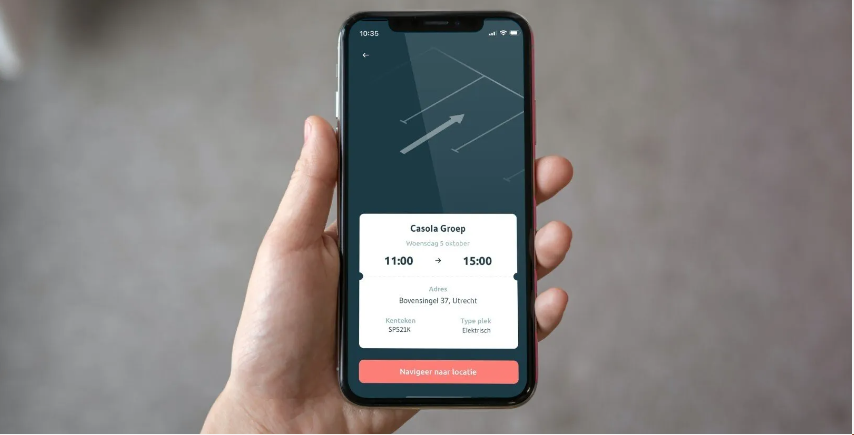 Reserveren via de app